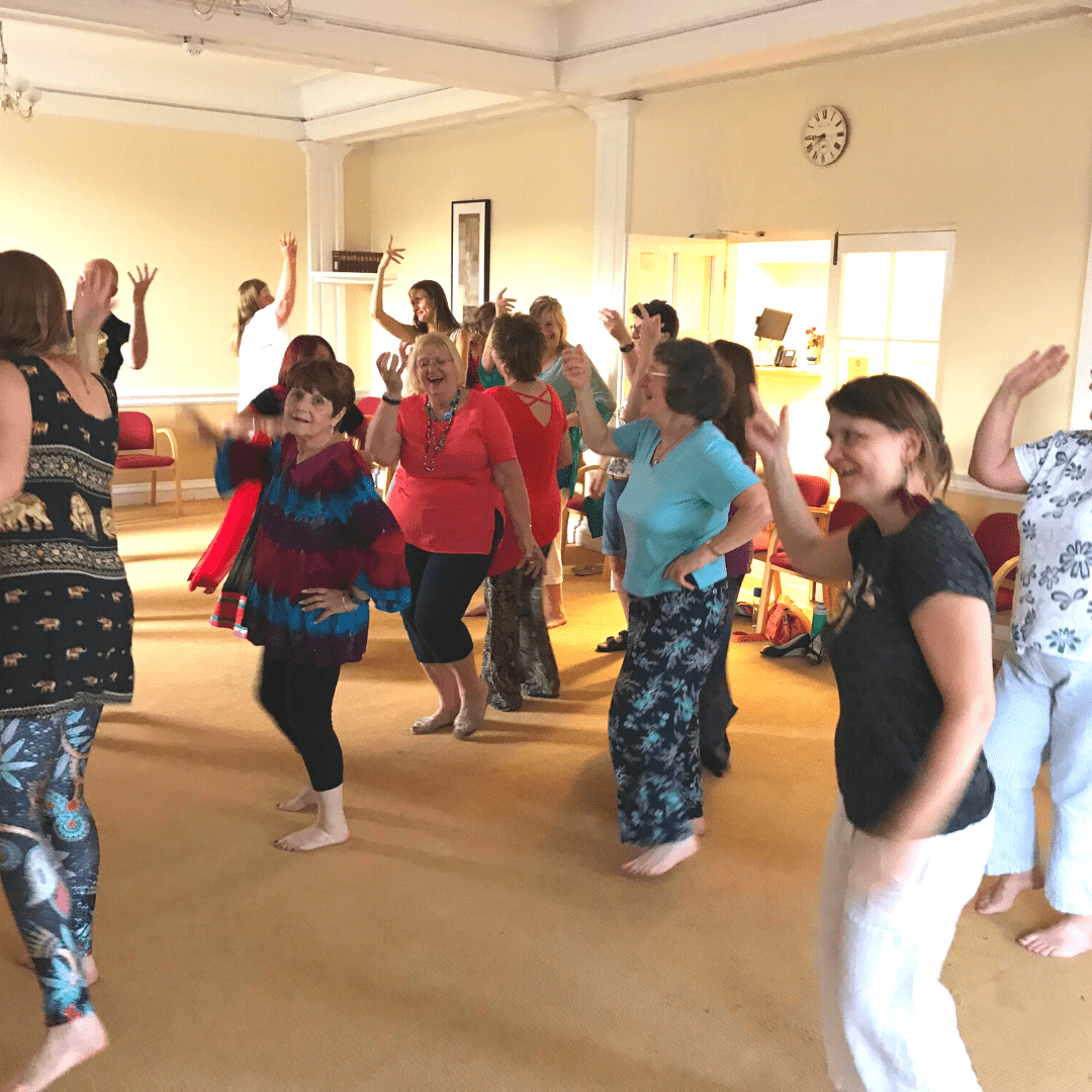 Bollywood Laughter Yoga Dance female participants